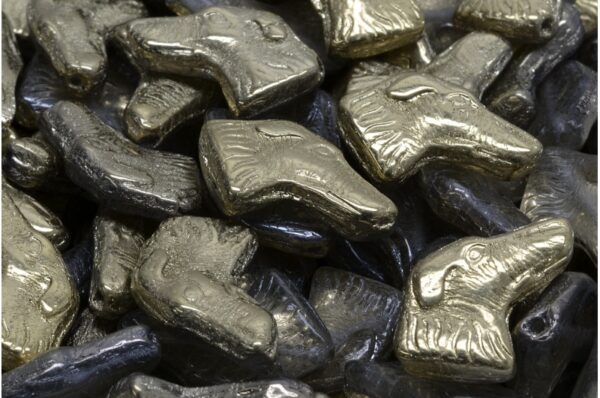 Dog Head Beads 20x13mm - Image 1