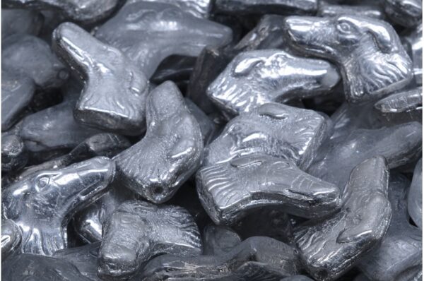 Dog Head Beads 20x13mm - Image 1