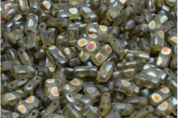 2 Hole Brick Beads 4x8mm - Image 1