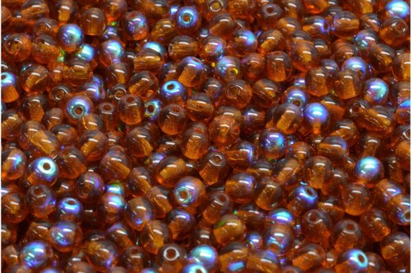 Round Druck Beads 4mm - Image 1