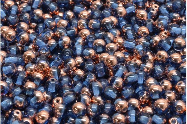 Round Druck Beads 4mm - Image 1