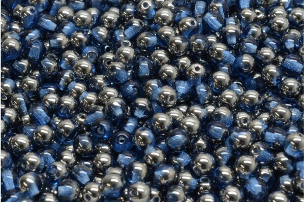 Round Druck Beads 4mm - Image 1