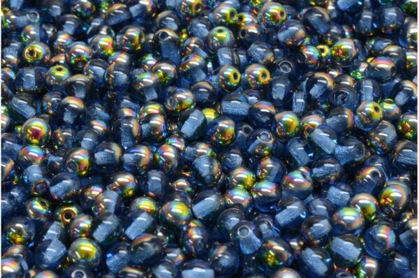 Round Druck Beads 4mm - Image 1