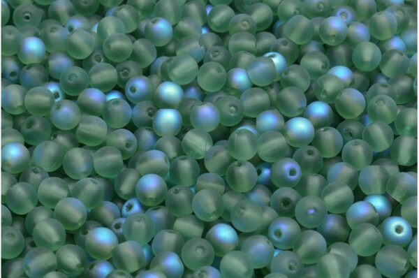 Round Druck Beads 4mm - Image 1