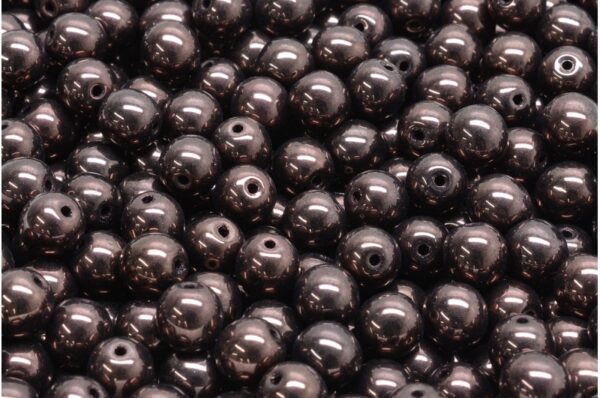 Round Druck Beads 6mm - Image 1