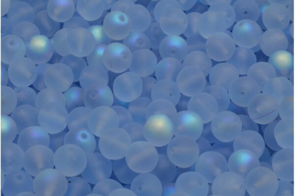 Round Druck Beads 6mm - Image 1