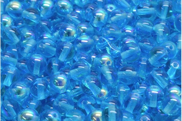 Round Druck Beads 6mm - Image 1