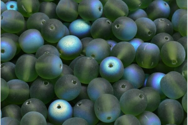 Round Druck Beads 8mm - Image 1