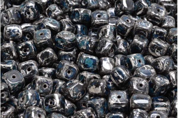 Cube Beads 5x7mm - Image 1