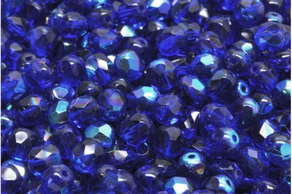 Firepolished Round Beads 6mm - Image 1