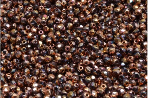Firepolished Round Beads 3mm - Image 1