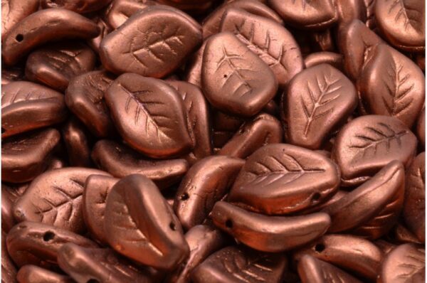 Wavy Leaf Beads 9x14mm - Image 1