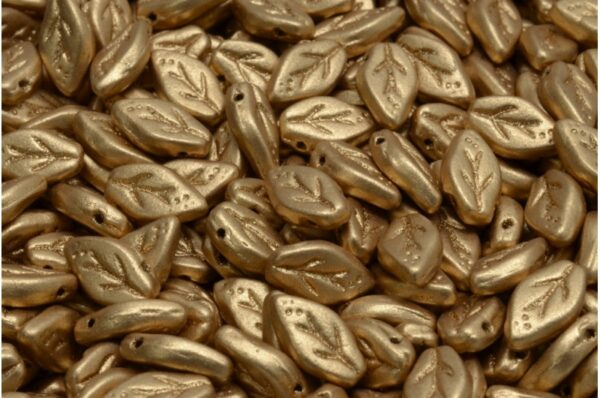 Cherry Leaf Beads 6x10mm - Image 1