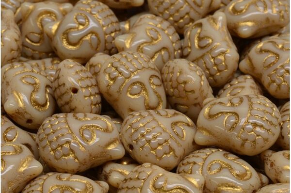 Buddha Head Beads 15x14mm - Image 1
