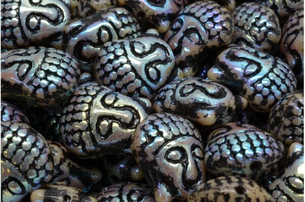 Buddha Head Beads 15x14mm - Image 1