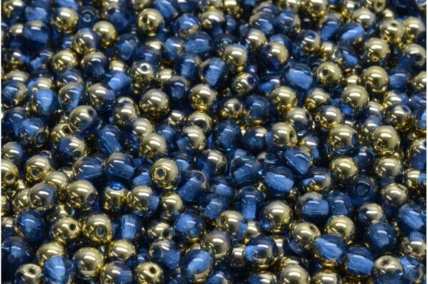 Round Druck Beads 4mm - Image 1