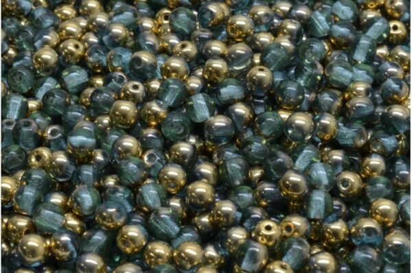 Round Druck Beads 4mm - Image 1