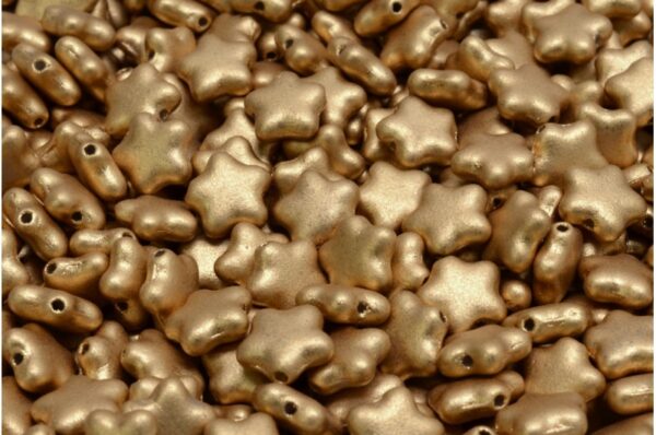 Flat Star Beads 8x8mm - Image 1