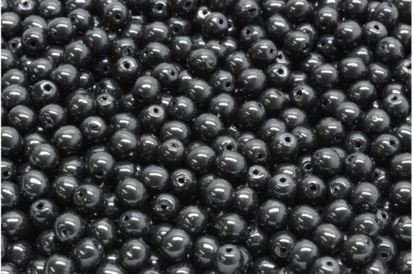 Round Druck Beads 4mm - Image 1