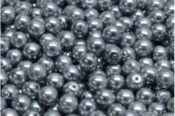 Round Druck Beads 6mm - Image 1