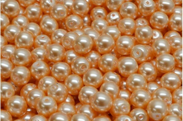 Round Druck Beads 6mm - Image 1