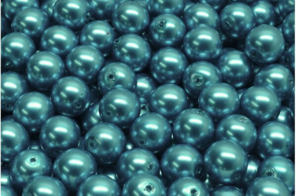 Round Druck Beads 8mm - Image 1