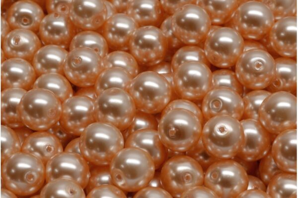 Round Druck Beads 8mm - Image 1