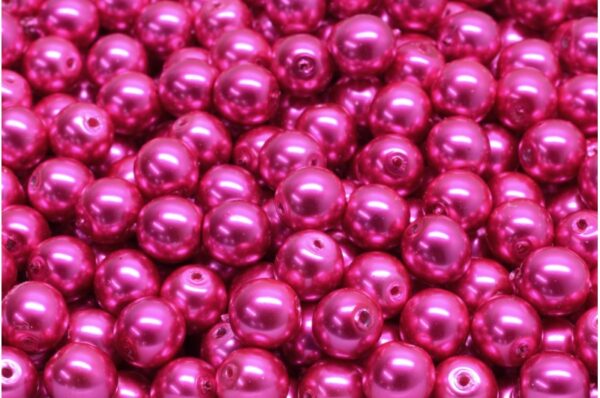 Round Druck Beads 8mm - Image 1