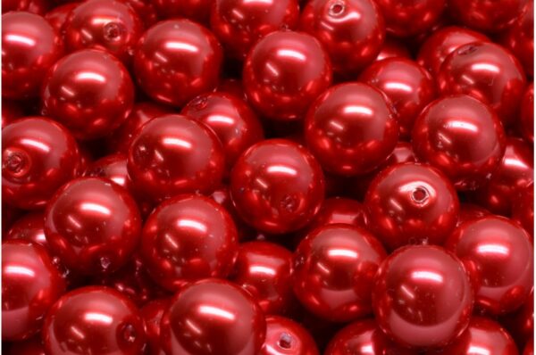 Round Druck Beads 10mm - Image 1