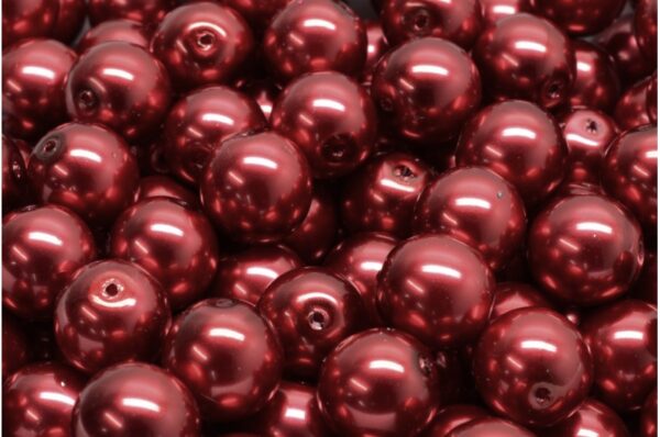 Round Druck Beads 10mm - Image 1