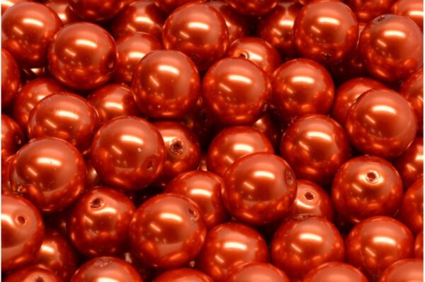 Round Druck Beads 10mm - Image 1