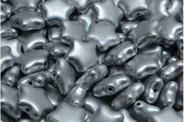 Flat Star Beads 12x12mm - Image 1