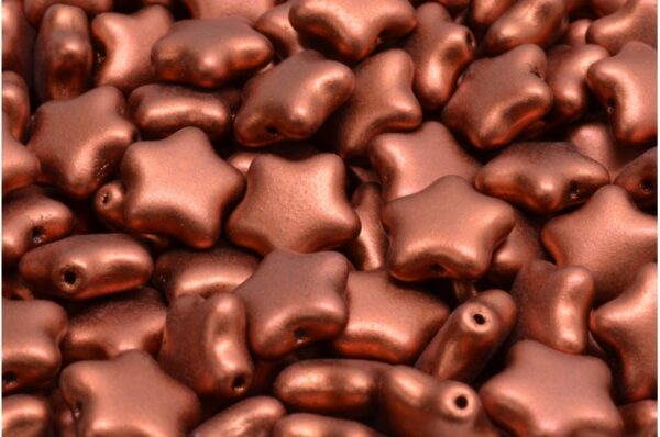 Flat Star Beads 12x12mm - Image 1