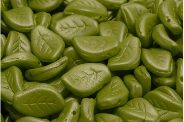 Wavy Leaf Beads 9x14mm - Image 1