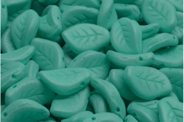 Wavy Leaf Beads 9x14mm - Image 1