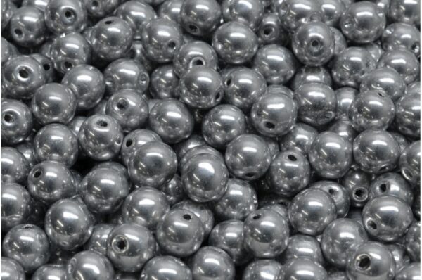 Top Hole Round Beads 6x6mm - Image 1