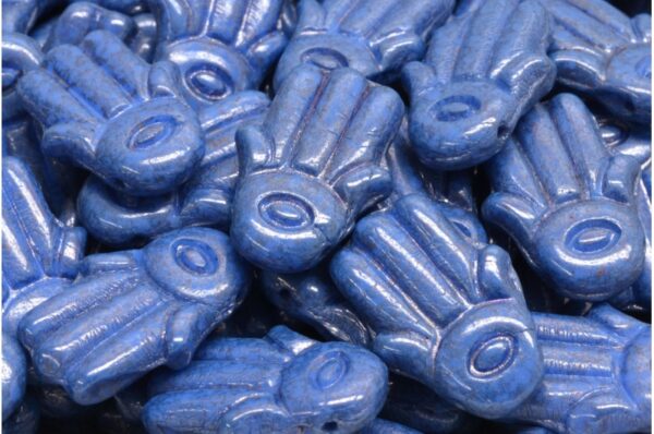 Hamsa Hand Beads 14x20mm - Image 1