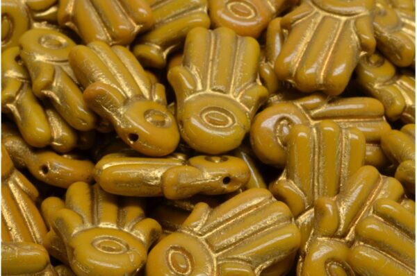 Hamsa Hand Beads 14x20mm - Image 1