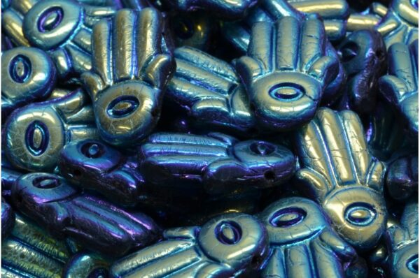 Hamsa Hand Beads 14x20mm - Image 1