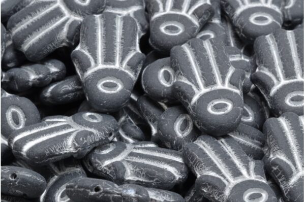 Hamsa Hand Beads 14x20mm - Image 1