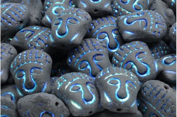 Buddha Head Beads 15x14mm - Image 1