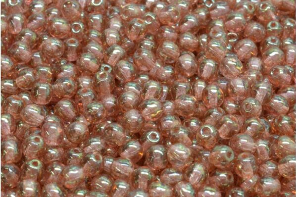 Round Druck Beads 4mm - Image 1