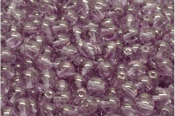 Round Druck Beads 6mm - Image 1