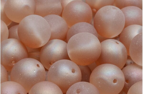 Round Druck Beads 14mm - Image 1