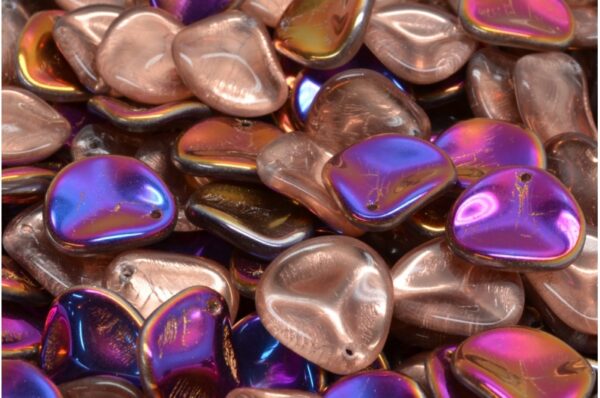 Rose Petal Beads 14x13mm - Image 1