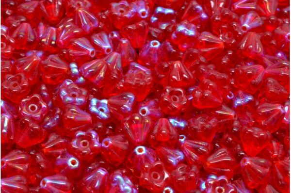 Bell Flower Beads 4x6mm - Image 1