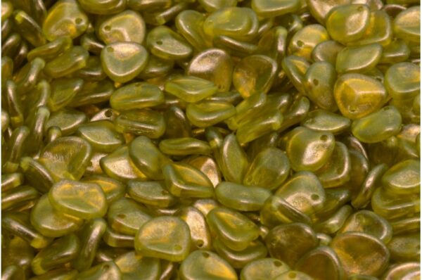 Rose Petal Beads 8x7mm - Image 1