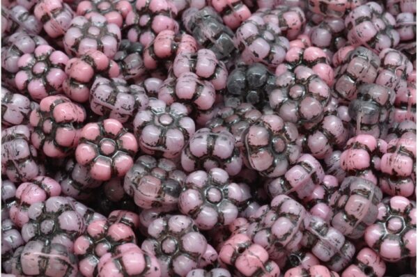 Flat Flower Beads 8x8mm - Image 1