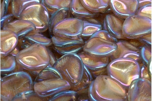 Rose Petal Beads 14x13mm - Image 1