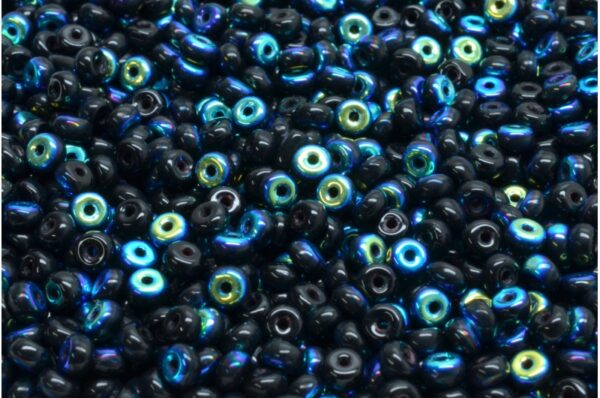 Rondelle Druck Beads 2,5x4mm - Image 1